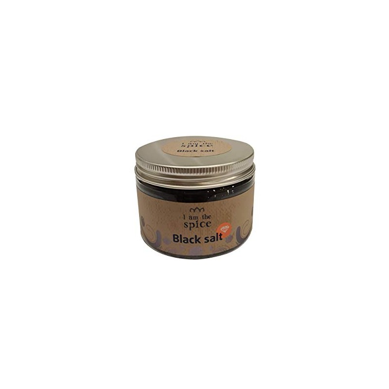 I am the spice Black Salt, Sea Salt with Charcoal,