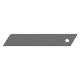 OLFA 25mm Extra Heavy-Duty Ultra-Sharp Black Snap Off Replacement Blades, 5 Blades (35 segments) HBB-5B - Snap-Off Utility Knife Replacement Blades, Fits most 25mm Utility Knives