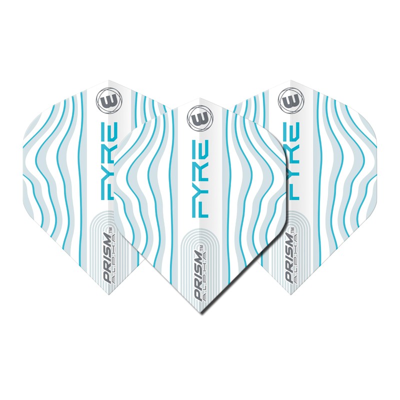 WINMAU Prism Alpha Fyre Design Dart Flights - 10 sets