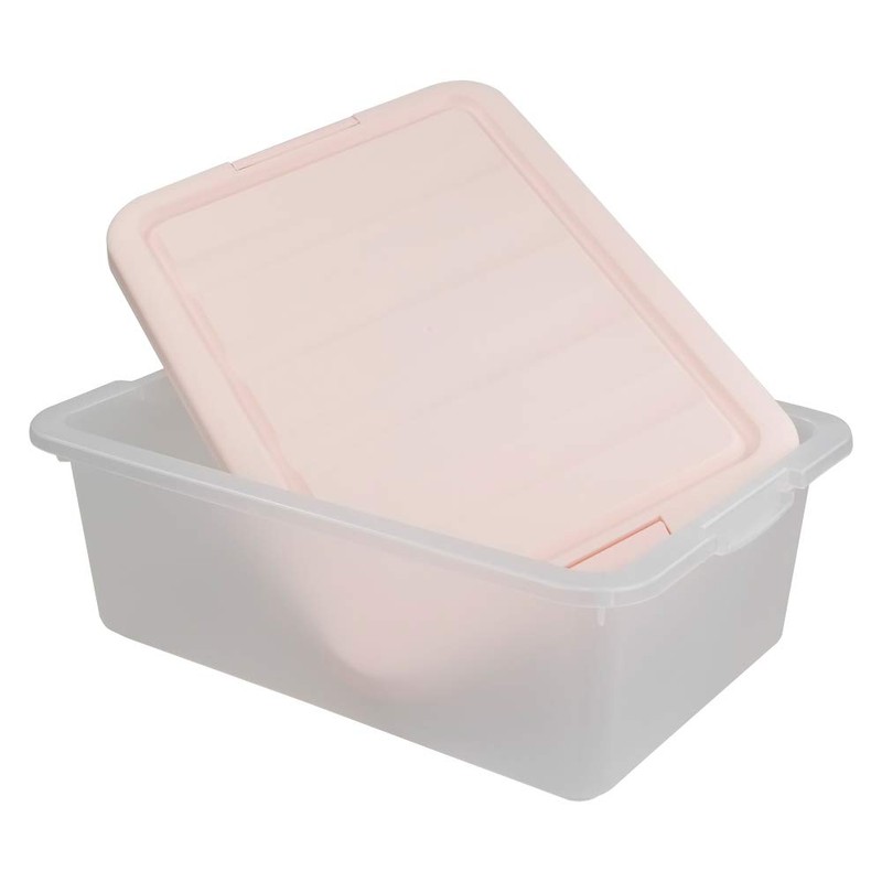 Ucake 14 Quart Plastic Storage Boxes Containers Bins with Lids,