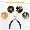 BOOSDEN Mini Lineman's Pliers, 5 Inch Side Cutter Linesman Pliers,