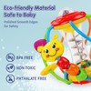 AKILION Baby Toys 0-6 Months Rattle Activity Ball, Sensory Baby