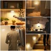 Guankai 8 Pack Motion Sensor Stair Light for Indoor, Battery