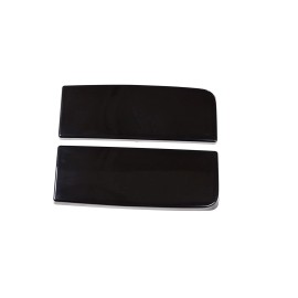 cartiangous Smoked Black Rear Tail Light Cover Lenses Trim Fit For Hummer H2 SUV 2003-2009