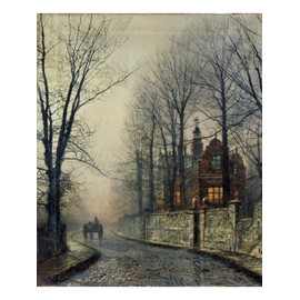 November Moonlight by John Atkinson Grimshaw