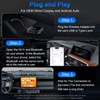 CYIAMJLU 2-in-1 Carplay Wireless Adapter with Fast, Convert Wired Android