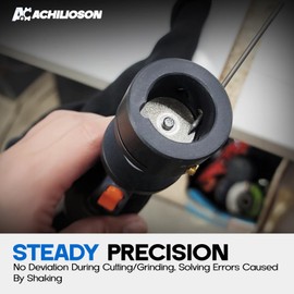 TIG Tungsten Electrode Sharpener – 4 Cut-Off Slots, 10°/15°/20°/22.5° Angles, Brass Guide Screw for 0.04"-1/8" Electrodes – Precision Grinder Attachment for Welders