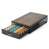 HiveNets Coffee Capsule Storage Drawer Pods Holder Metal and Wood