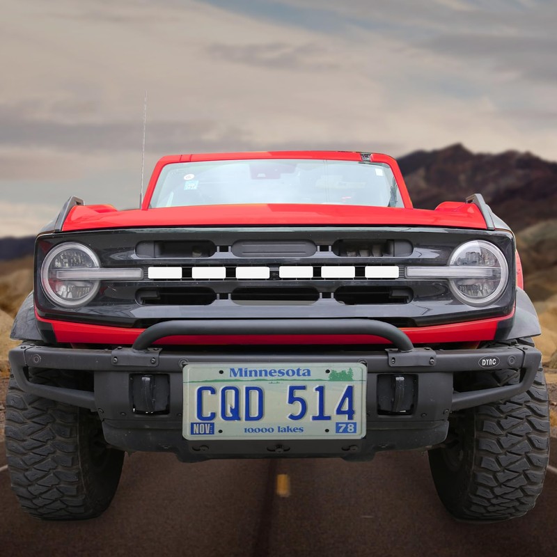 Front License Plate Bracket Compatible with Ford Bronco 2/4 Door