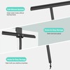 LORESJOY Shower Squeegee, Squeegee for Shower, Bathroom, Tiles, Shower Squeegee,