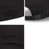 Lacoste All Black Logo Cap, Tone On Tone, Adjustable Size