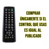 Control Remoto Sony Tv Analogo Negro Ce-101