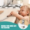 Knife Storage Box with Lock - Kitchen Knife Holder Lockable