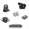 BINGFU BNC Cable, HD-SDI Cable, 11.8 inches (30 cm), 75Ω,