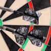 CUESOUL 6 Pieces ROST Integrated Dart Shaft and Flights,with exclusive