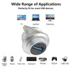 PENGLIN USB 3.0 Female to Male Waterproof Adapter, USB 3.0