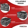 FORTEM Trunk Organizer For SUV Car Trunk Organizer, Foldable Storage,
