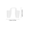 TOVINANNA Nostril Retainer Nose Pad Nose Internal Support Protector for