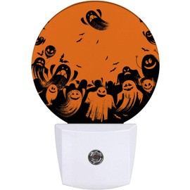 EMXION Basketball Night Light,Field Sport Ball Nightlight Plug into Wall LED Lamp Auto Sensor Dusk to Dawn for Bedrooms/Kitchens/Toilets/Corridors,Energy-Saving