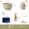 Buucup Matcha Whisk Set, Ceramic Matcha Set Includes Matcha Bowl,