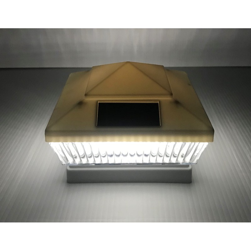 JAYXC HOME Solar Super Bright LED 78 Lumens Outdoor Post
