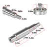 88749 Bearings and 50051387 Spindle Shaft Compatible with Bush Hog
