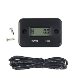 Namvo Hour Meters for 2-Stroke 4-Stroke Engine for Gas Engine Lawn Mower Dirt Bike Motorcycle Motocross Snowmobile Karting ATV Boat