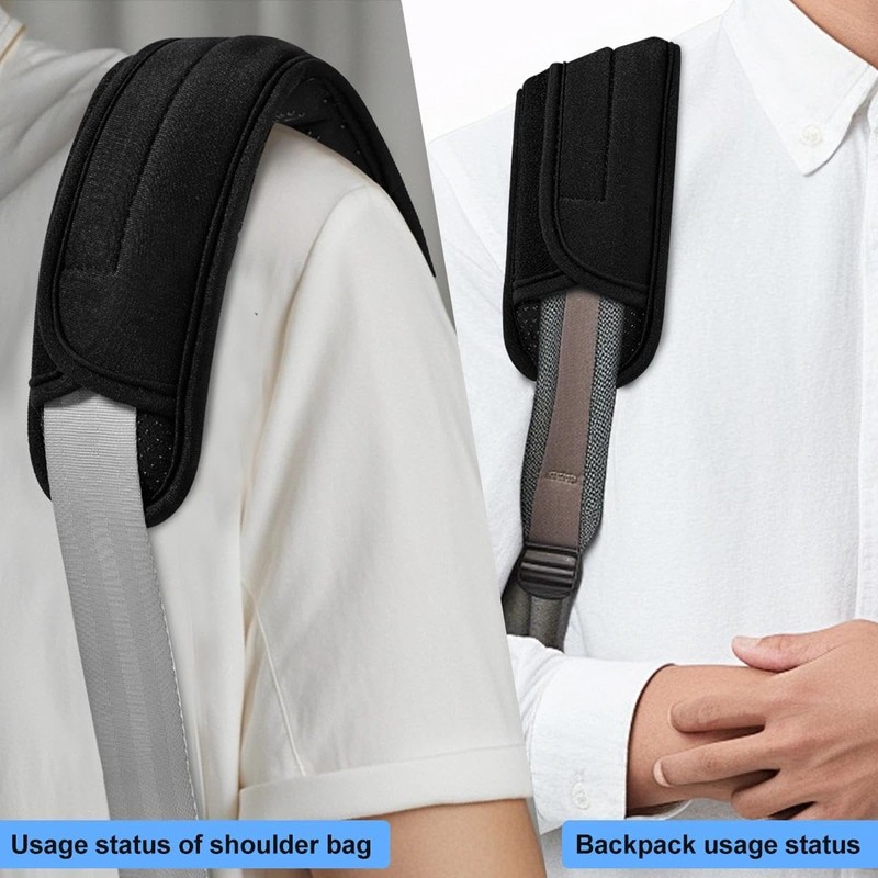 ZINMARK 2-Pack Ultra-Thick 3D Shoulder Pad, Dual-Side Anti-Slip Cushion for