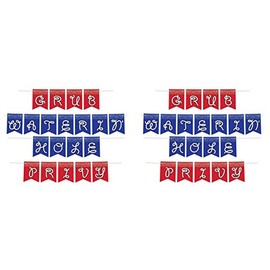 Beistle 2 Piece Western Streamer Sets, 12', Red/White/Blue