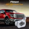 FUSCH Upgraded 6061 Aluminum Tailgate Hinge Bushing for Rear Right