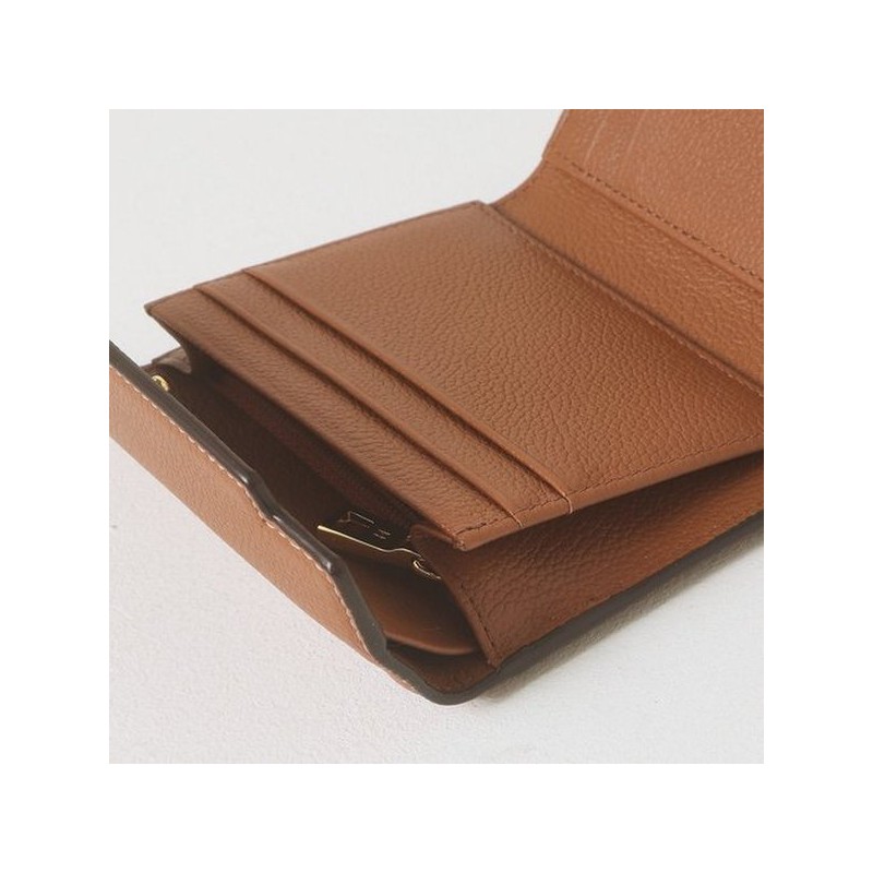 Hazzys (대구신세계)HAZZYS ACC 브라운 로고배색 소가죽 반지갑 HIWA4E529W2 (Daegu Shinsegae)