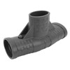 Pool T Connector for P07082 Swimming Pool Accessory, Plastic Oval