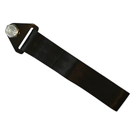 MSA Motorsportandaccessories© NYLON RACING TOW STRAPS BLACK RECOVERY JDM DRIFT TRACK RALLY CAR