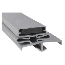 Glenco 2GAD0691-001 Door Gasket 24-1/2" X 62-1/2" 1" B Rubber R Type Snap-In Mount For Glenco 741021