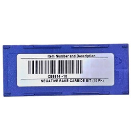 C-HORSE Replacement CB6914 Negative Rake Carbide Lathe Bit | Compatible with Ammco 1000 2002 3000 & Hunter BL500 BL505 Brake Lathes | Durable & Precision Made for Long-Lasting Performance (Pack of 10)