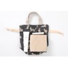 DDintex FLORET LONDON Drawstring Pouch, Miao, Gray, φ4.7 x 7.1