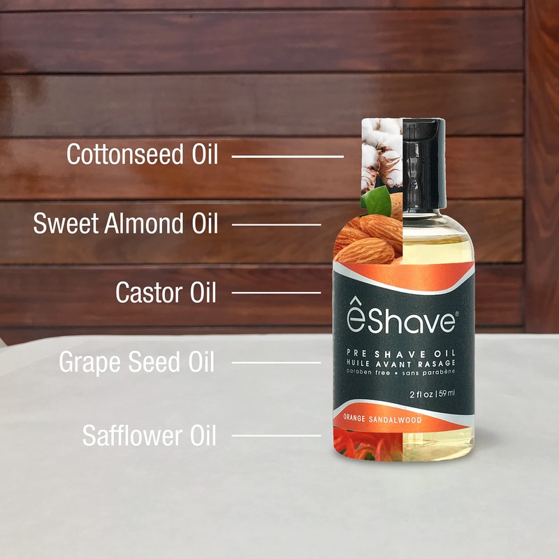 eShave Pre Shave oil for men- protects from shaving irritation