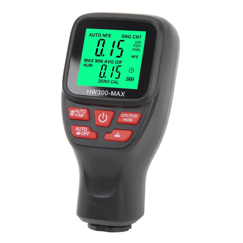 Coating Thickness Gauge High Accuracy Digital Thickness Measuring Tool for