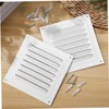 SHINEOFI 2Pcs Shed Vents Durable Vent Covers for Efficient Airflow