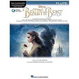 Beauty and the Beast Instrumental Play-Along - Flute Book/Online Audio (Hal-leonard Instrumental Play-along)