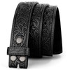 BELTROAD Western Leather Belt Strap for Men Women Cowboy Cowgirl