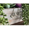 Boho HAMMERED BOHO TRIBAL WESTERN EARRINGS