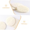 FRCOLOR 15pcs Natural Loofah Face Exfoliating Scrubber Pads Control Suitable