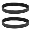 2Pcs 120mm Close Loop Timing Belt Rubber Belt for 3D