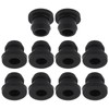 CVZJ 10Pcs Stove Grommets Scratchproof Grates Grommet Rubber Grommets Grate
