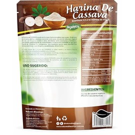 Nature's Blessings Harina de Cassava Certificada Orgánica 400g