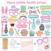 Fun Giant Easter Themed Inflatable Selfie Photo Frame & Props