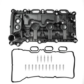 Sumyola Left Engine Valve Cover for Ford F-150 2017-2020 Expedition 2018-2021 incoln Navigator 2018-2021 with Gasket Set Replace# HL3Z-6582-G HL3Z 6582-E HL3Z6582E HL3Z6582G