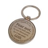 Isaiah 41:10 Bible Scripture Keyring Keychain Christian Gift