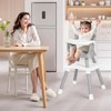 Kinder King 8 in 1 Baby High Chair, Coverts to